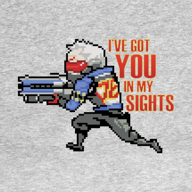 Overwatch - 16-Bit Soldier 76 Quote by wyckedguitarist